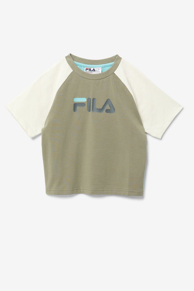 Fila T-Shirt Womens Olive - Aisha - Philippines 1093268-UY